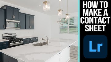 Sell More Images With Contact Sheets from Lightroom!