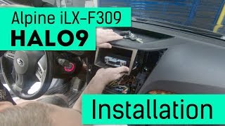 Alpine Halo9 iLX F309 Install