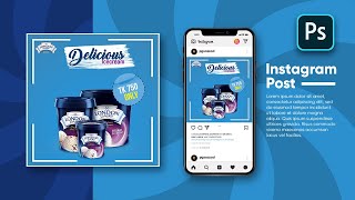 Instagram Post Design Tutorial | Social Media Banner Design Step by Step | Photoshop Guru