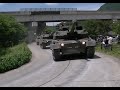 【戦車道】((；ﾟДﾟ)) 玖珠の一般道を戦車が走る【大分県玖珠町】