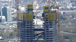 Aussichtsplattform Main Tower Frankfurt am Main [HD]