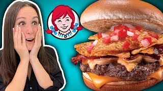 Wendy's in the Philippines 🇵🇭// Fried Chicken, Taco Burger, Shrimp, Spaghetti, Lumpia, etc.