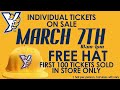 DownTown's Hat: Individual Tickets on Sale March 7th