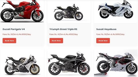 Super bike Rental System – php project (html + css + js + php + MySQL) 🏍️🔥
