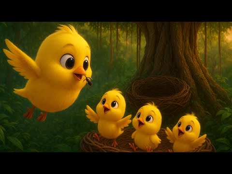 Hungry Baby Birds and Smart Mother | Bangla Moral Story