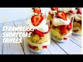 Strawberry Shortcake Trifles