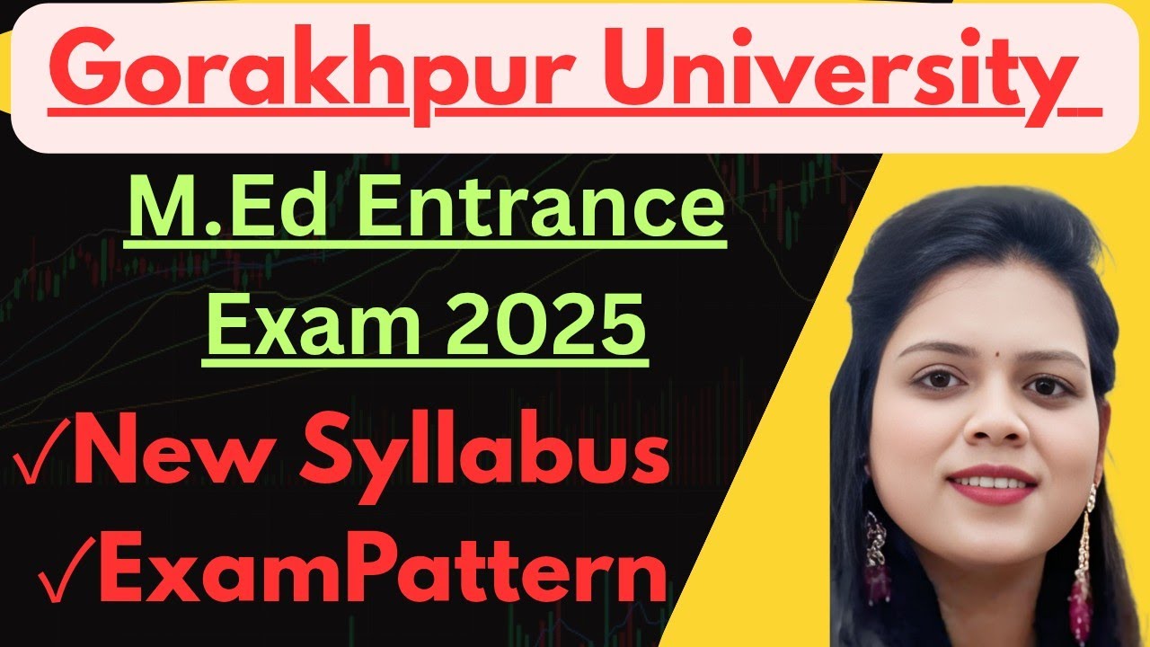 DDU|M.ED Entrance Exam 2025| New Syllabus & Exam Pattern|क्या पढ़े और कैसेपढ़ें?Gorakhpur University