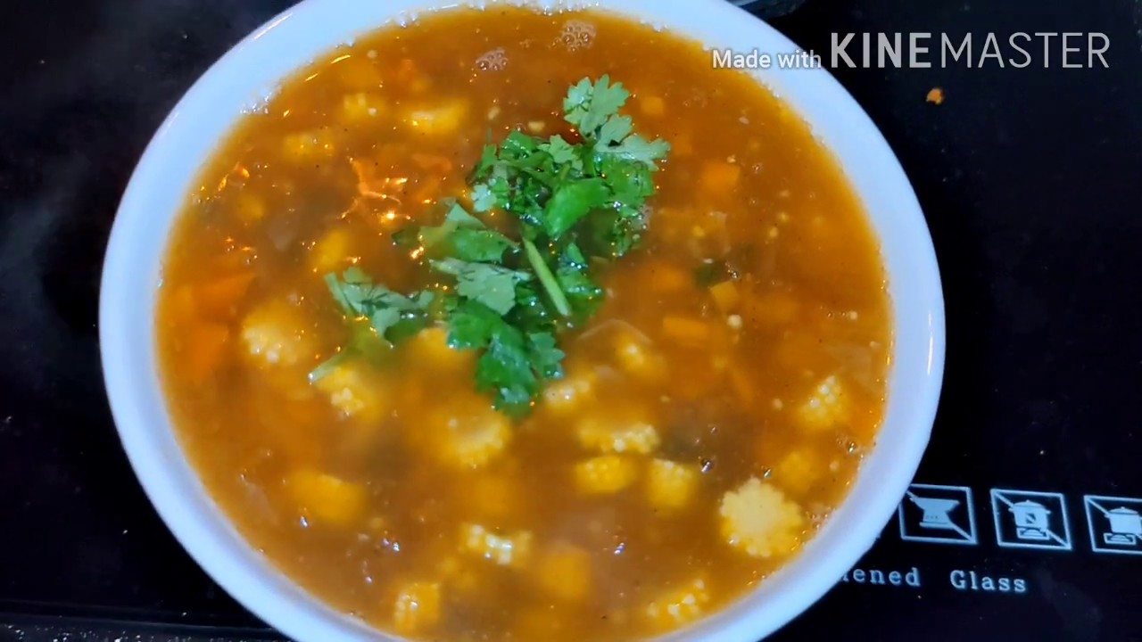 Restaurant style Baby corn soup 😋😋//Healthy and tasty Baby corn soup
