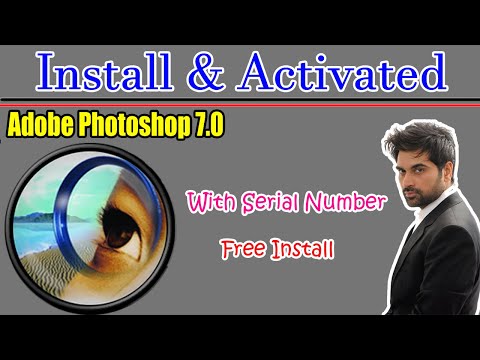 How To Make Adobe Photoshop 7 0 Install With Serial Key || Photoshop Keys install Karo Urdu/Hindi