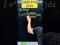 Q) Integration ∫ e^x {(2 + sin 2x)/(1+ cos 2x ) } #cbse #maths #cbse2026 #maths #cbse2024 #CBSE2025