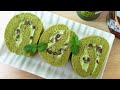 Matcha Swiss Roll