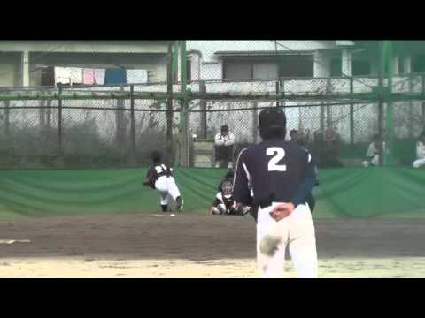 八尾BCvs阪南大学　８回表　2014-11-16