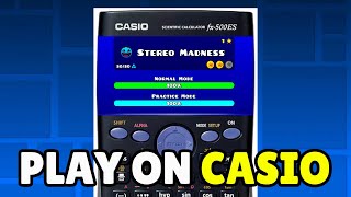 How To Play Geometry Dash On Casio Calculator (2026) - Get Geometry Dash On Your Calculator screenshot 3