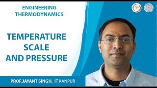 Temperature scale and pressure