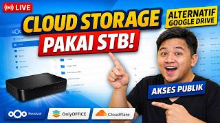 LIVE !!! Membuat Cloud Storage Pakai STB Bekas