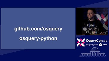 QueryCon 2018 | Michael Lynn (Facebook) - Fact Finding