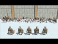 5x GHOR HAMMERS VS ALL FACTION - Animal Revolt battle simulator