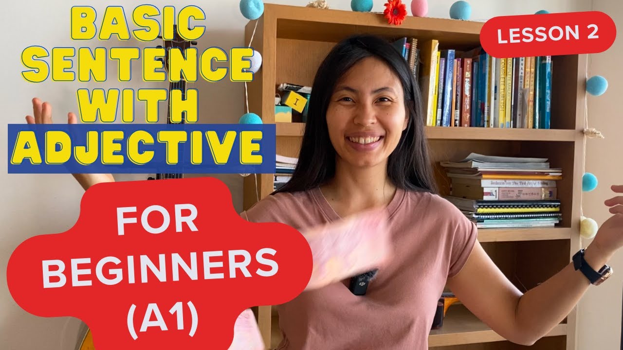 (Beginners A1) Basic Sentence Order + adjective in Thai - Lesson 2