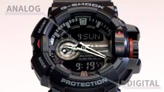 Casio G-Shock GA-400-1BDR Watch Overview and Main Features