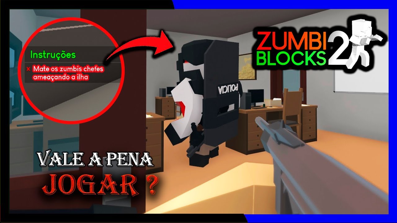 Minecraft: Zumbi Blocks 3D - Jogo Grátis Online