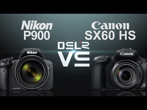 Nikon COOLPIX  P900 vs Canon PowerShot  SX60 HS
