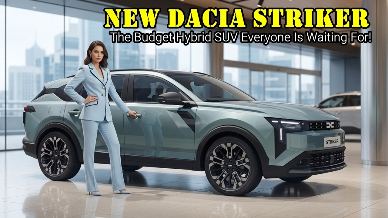 Представлен совершенно новый Dacia STRIKER 2026! Доступный гибридный кроссовер, способный потряст...
