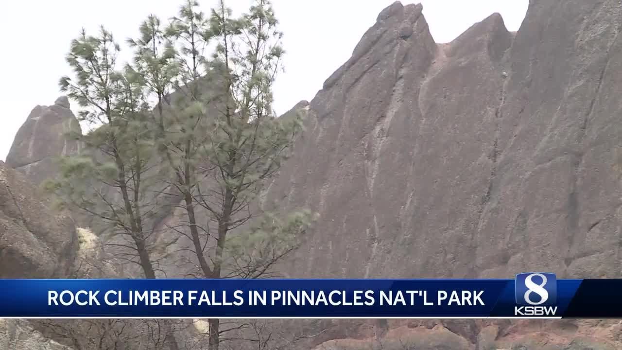 Climber airlifted from Pinnacles National Park after 35-foot fall - YouTube
