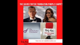Interview with Celebrities at The David Foster Foundation Miracle Gala on the Purple Carpet