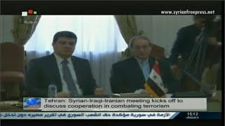 Syria News 22/4/2015, Syrian-Iraqi-Iranian meeting discuss political solutions & fighting terrorism
