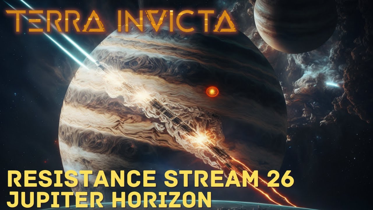 Terra Invicta - The Resistance: Starting to colonize Jupiter. - 2048 