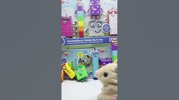 Numberblocks – 22:25 Second Satisfying with Unboxing Learn to Count! ASMR Shorts Video