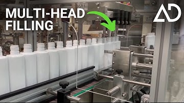 A Multi-Head Still Drink Filling Line | Advanced Dynamics