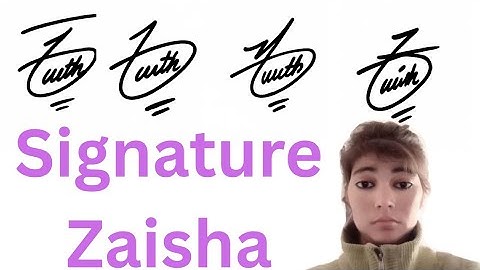 Zaisha name signature style||name signature with arooj 
