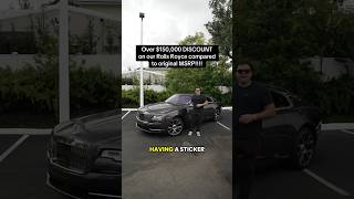 Over $150,000 DISCOUNT on our Rolls Royce Wraith compared to original MSRP!!!!