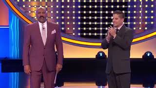 Hilarious Guy Made 'Steve Harvey' Stop The Show | Family Feud