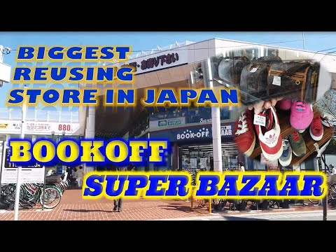 BOOK OFF LARGEST SECOND SHOP IN JAPAN 