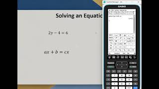 Famous Casio Class Pad Solving equations Wealth