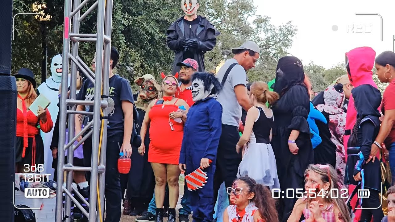 San Antonio Zombie Walk 2025 Kids Halloween Costume Cosplay Contest
