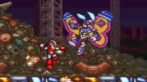 MegaMan X2 vs Morph Moth [Stage 5]