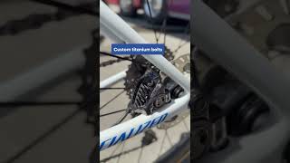 Demi Vollering's LBL bike setup #UCIWWT