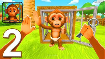 I Am Zoo Monkey - Gameplay Part 2 - I Am Monkey New Update (iOS, Android)