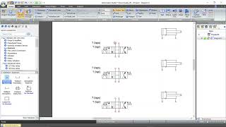 Pneumatic Circuit Design Using 5/2 DCV | FluidSIM Step-by-Step Tutorial