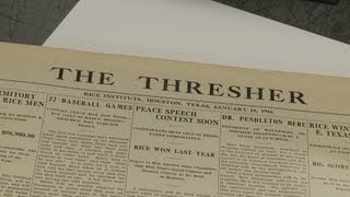 Centennial Series:  The first Rice Thresher