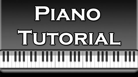 Coldplay - Clocks Piano Tutorial [50% speed] (Synthesia)