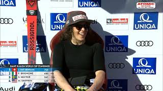 AUDI FIS Ski World Cup finals - Women's GS-Saalbach (AUT), March 17, 2024, 1st run