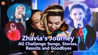 Zhavia's Journey The Four   All Challenge Performances All Background Stories Results & Goodbyes