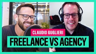 Freelancing VS Agency, Improving as a Designer and More (w/ Claudio Guglieri)