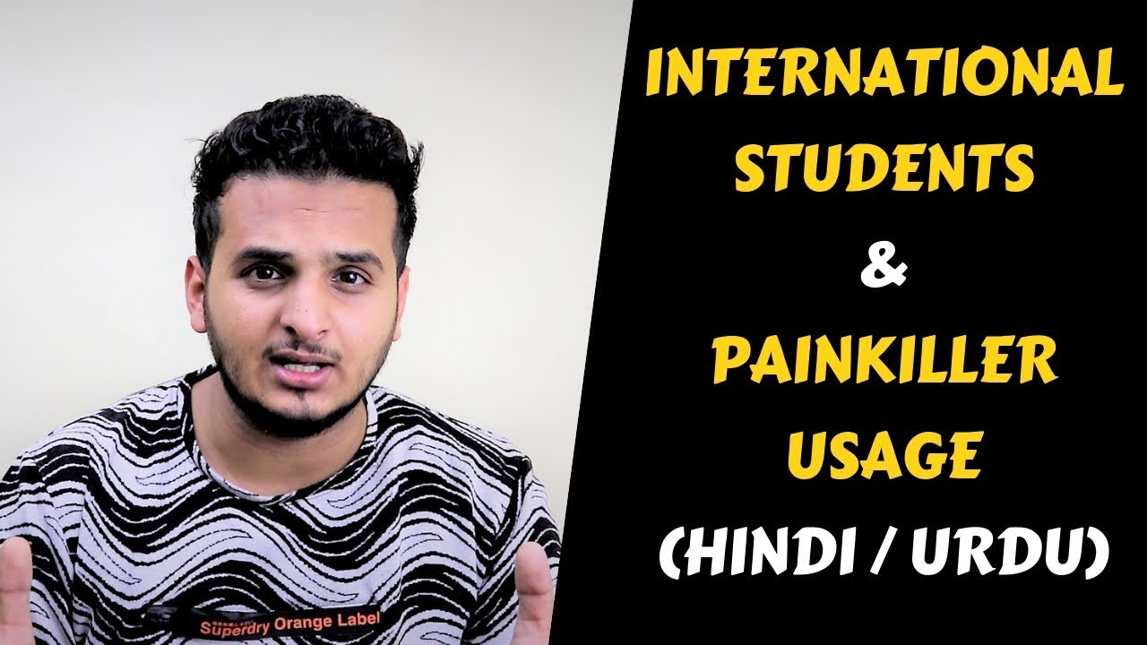 International Students & Painkillers | How & Why To Avoid Painkillers