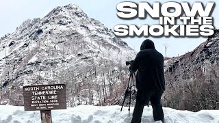 SNOW IN THE SMOKIES Newfound Gap Rd Reopened After High Elevation Snow Storm by Smoky Mountain Family 6,816 views 3 months ago 8 minutes, 22 seconds