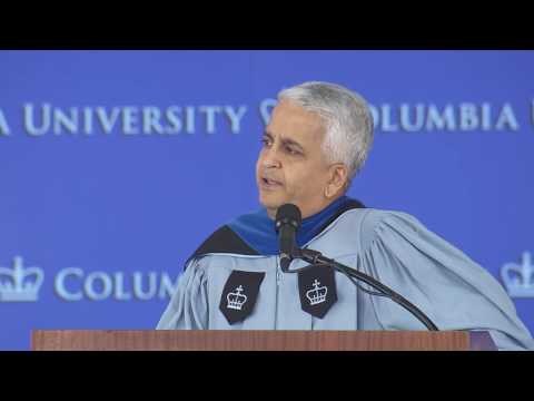 Columbia GSAS MA  Convocation 2017